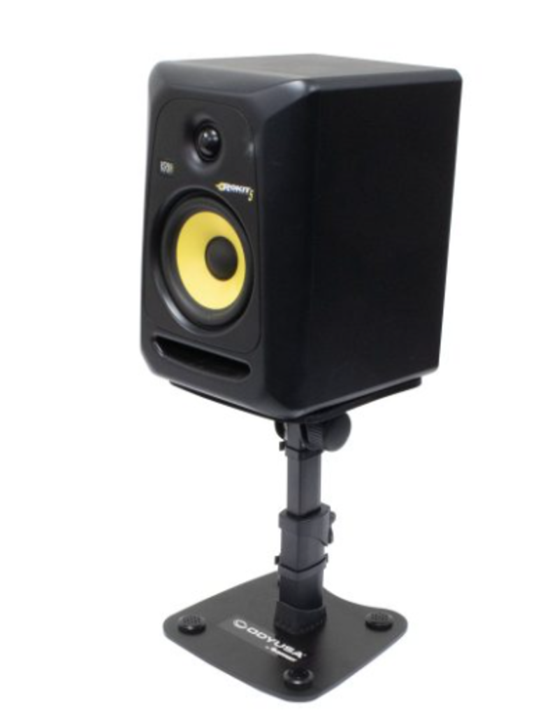 Odyssey Tilt-able Speaker Monitor Stands with Flat Surface Base (Pair) ASPKSTANDSMDT