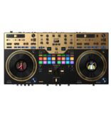 DDJ-REV7-N GOLD: Scratch-style 2-channel DJ Controller with motorized jog wheels and on jog display for Serato DJ Pro - PIONEER DJ