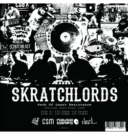 Cut & Paste Path of Least Resistance: The Skratch Lords 12" Scratch Record - Cut & Paste Records BLUE VINYL!