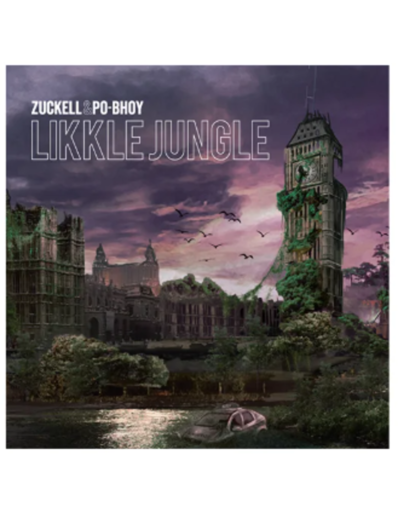 Turntable Training Wax Zuckell & Po-Bhoy LIKKLE JUNGLE 7" Scratch Record: 10 skip-less junglist vocal sentences
