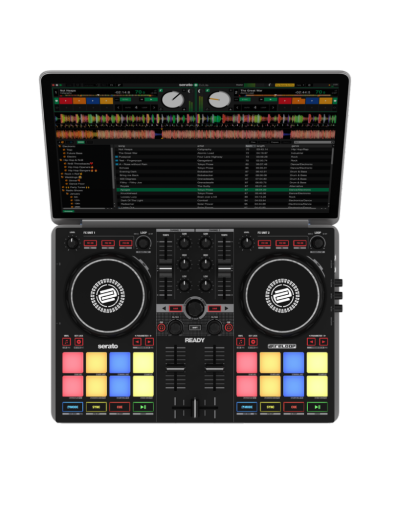 Reloop READY Compact 2-Channel DJ Controller for Serato