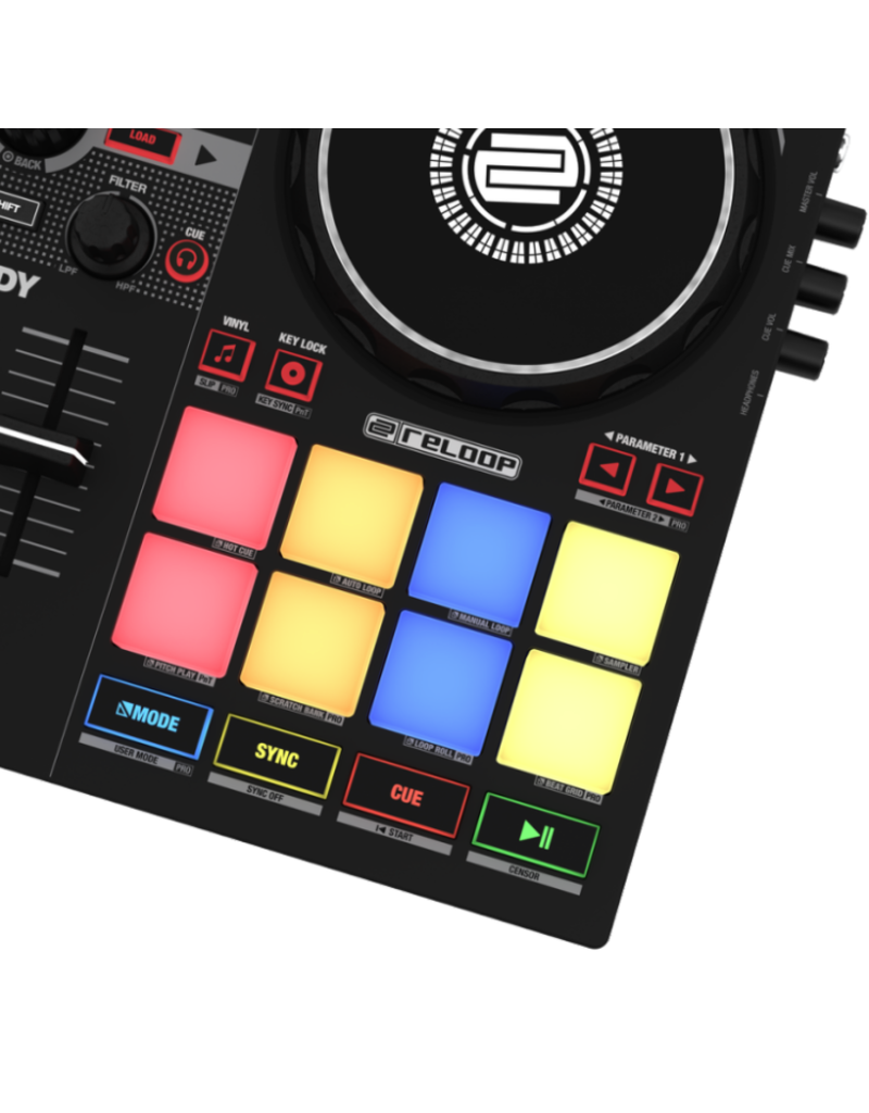 Reloop READY Compact 2-Channel DJ Controller for Serato