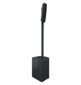 QSC QSC KC12 Active 12" 3-Way Column Loudspeaker System with Bluetooth (Black) KC12-BK