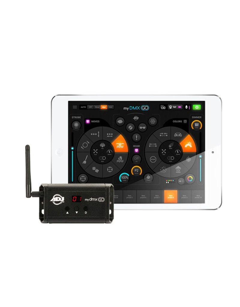 ADJ ADJ myDMX Go - DMX Lighting Control System with Wi-Fi/USB Interface (iPad/Android)