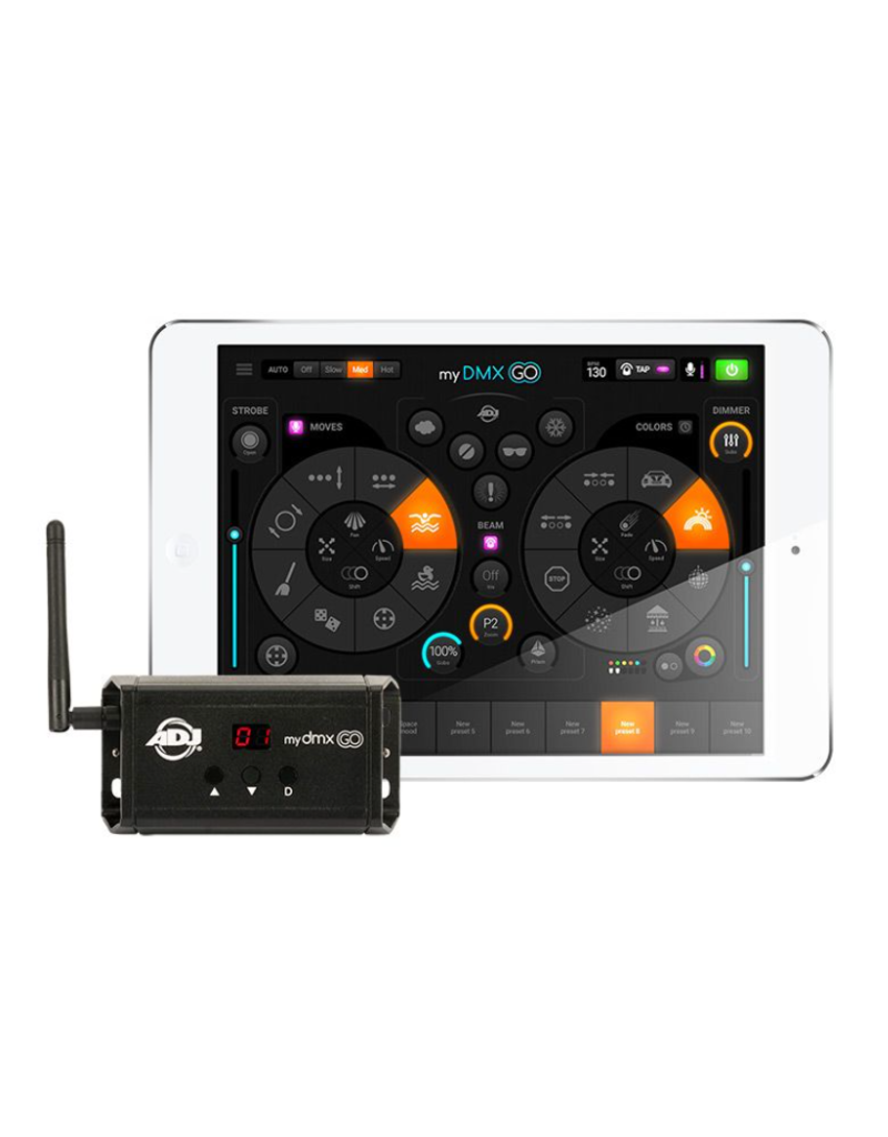 ADJ ADJ myDMX Go - DMX Lighting Control System with Wi-Fi/USB Interface (iPad/Android)