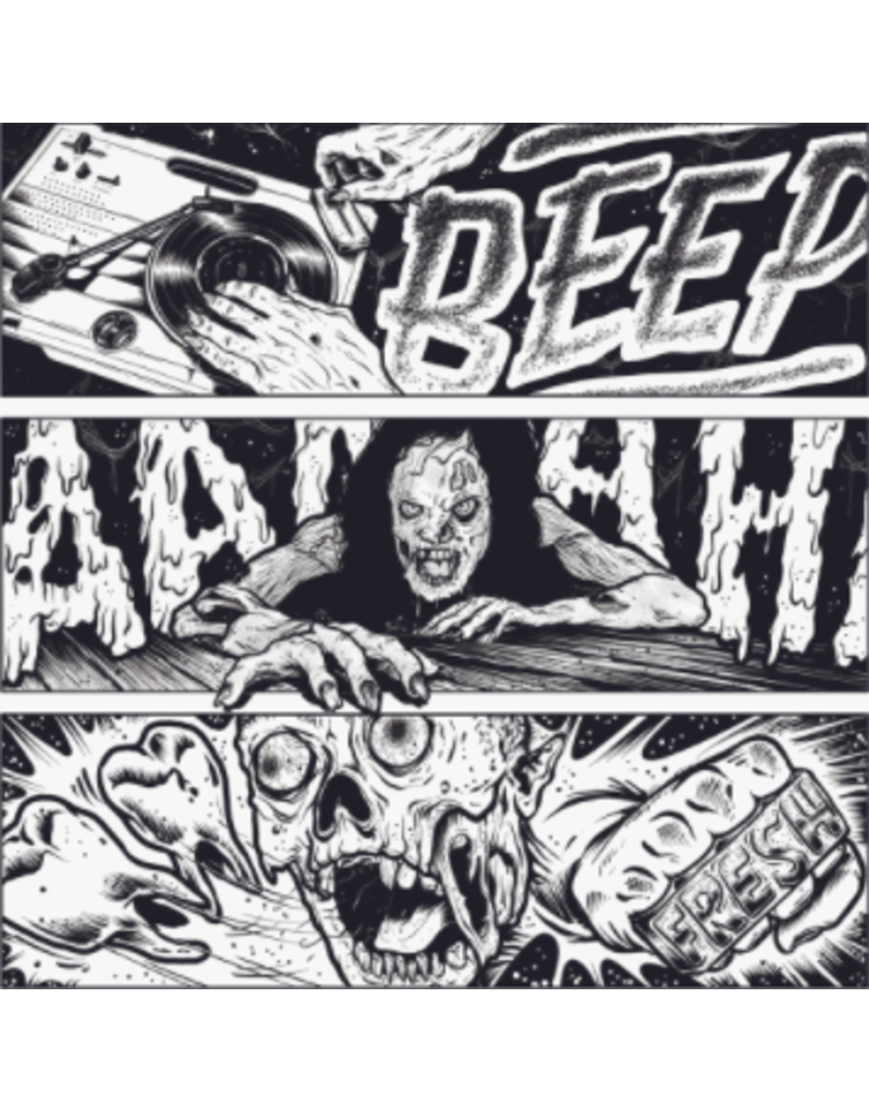 Beatsqueeze Beep Aaah Fresh Vol 2 by Ugly Mac Beer 7" Green Scratch Record (Import)