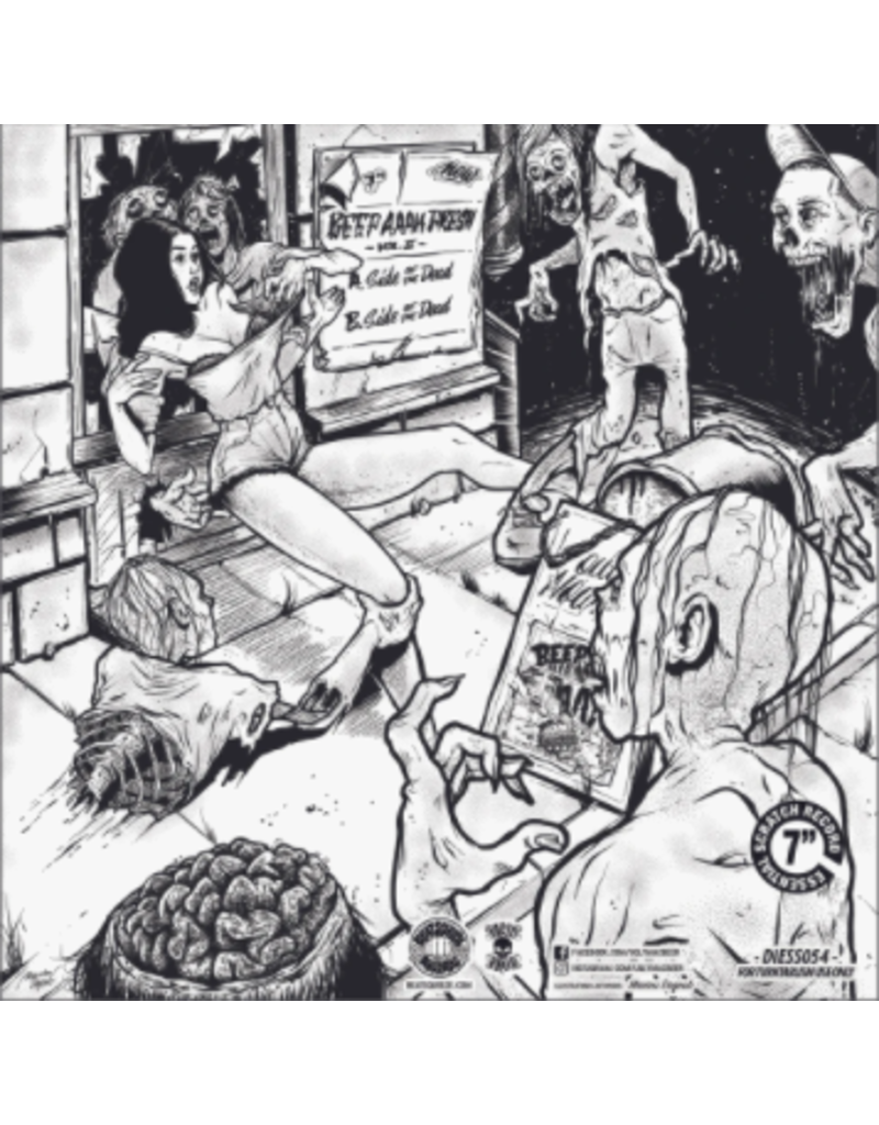 Beatsqueeze Beep Aaah Fresh Vol 2 by Ugly Mac Beer 7" Green Scratch Record (Import)