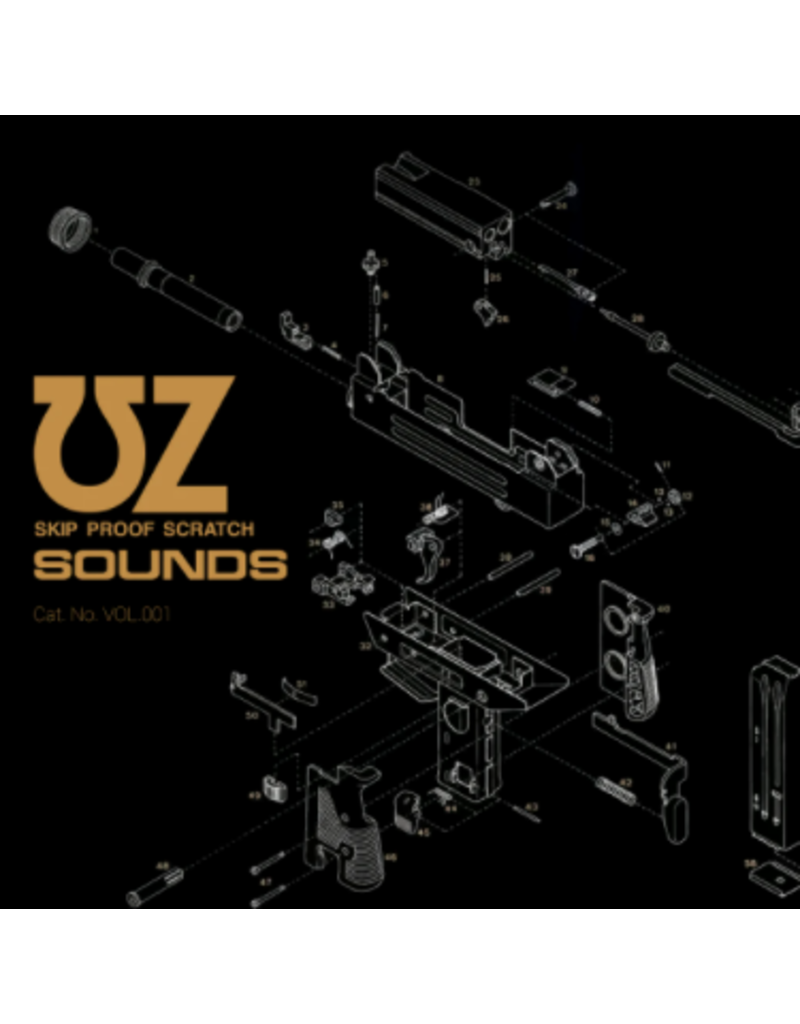 Beatsqueeze Skip Proof Scratch Sounds by UZ 7" Scratch Record (Import)