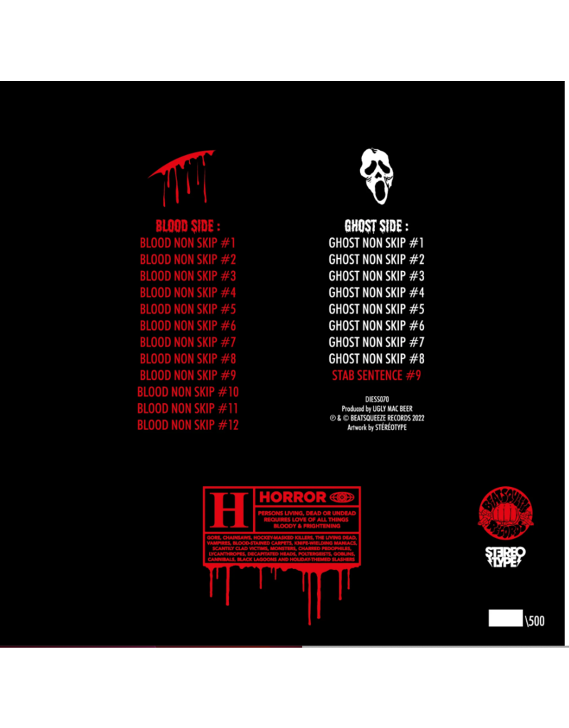 Beatsqueeze Stab Breaks 12" Scratch Record from Ugly Mac Beer (Import)