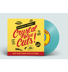 Beatsqueeze Crystal Blue Cuts: Transparent Blue 7" Scratch Record by Ugly Mac Beer (Import)