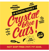 Beatsqueeze Crystal Blue Cuts: Transparent Blue 7" Scratch Record by Ugly Mac Beer (Import)