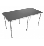 ProX ProX Table 2 x 8 Single Stage Unit Height Adjustable from 28 to 48" in. (XSQ-2X8MK2)
