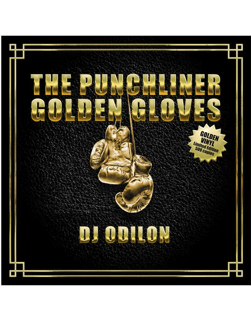 Beatsqueeze DJ Odilon: The Punchliner Golden Gloves 12" Gold Scratch Record