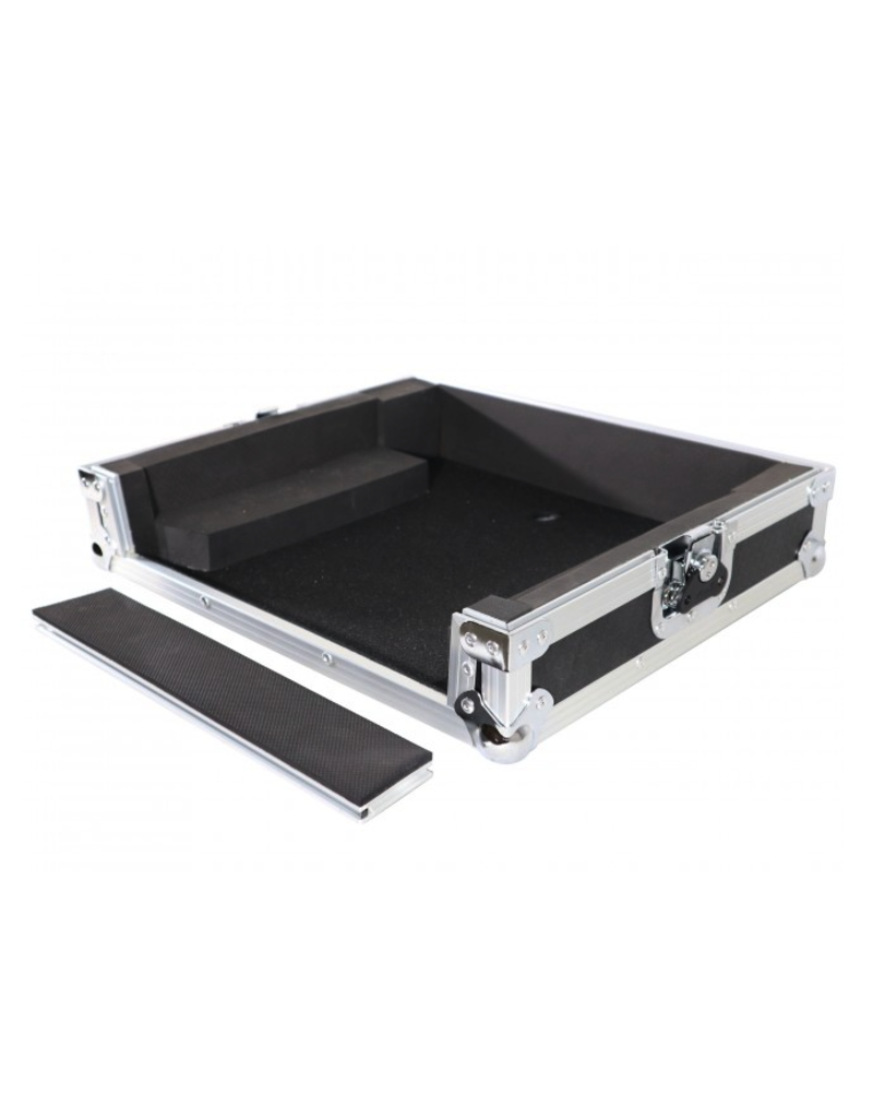ProX ProX ATA Style Flight Travel Case for Denon DJ Prime Go - Silver On Black (X-PRIMEGO)