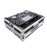 ProX ProX ATA Style Flight Travel Case for Denon DJ Prime Go - Silver On Black (X-PRIMEGO)