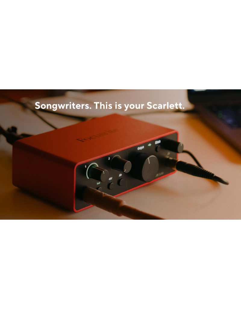 Focusrite Focusrite Scarlett Solo USB-C Audio Interface (4th Generation)