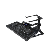 ProX Ibis Folding DJ Laptop Stand w/ Adjustable Height Accessory Tray + Carrying Bag in Black (T-LPS900BLK)