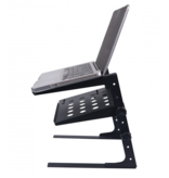 ProX ProX Universal Portable Desktop Laptop Stand with 2nd Tier Shelf and Mounting Clamps for DJ Cases (T-ULPS200)