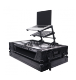 ProX ProX Universal Portable Desktop Laptop Stand with 2nd Tier Shelf and Mounting Clamps for DJ Cases (T-ULPS200)