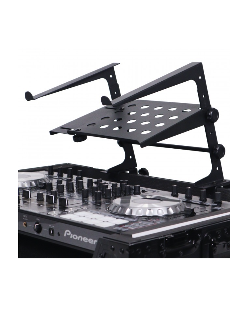 ProX ProX Universal Portable Desktop Laptop Stand with 2nd Tier Shelf and Mounting Clamps for DJ Cases (T-ULPS200)