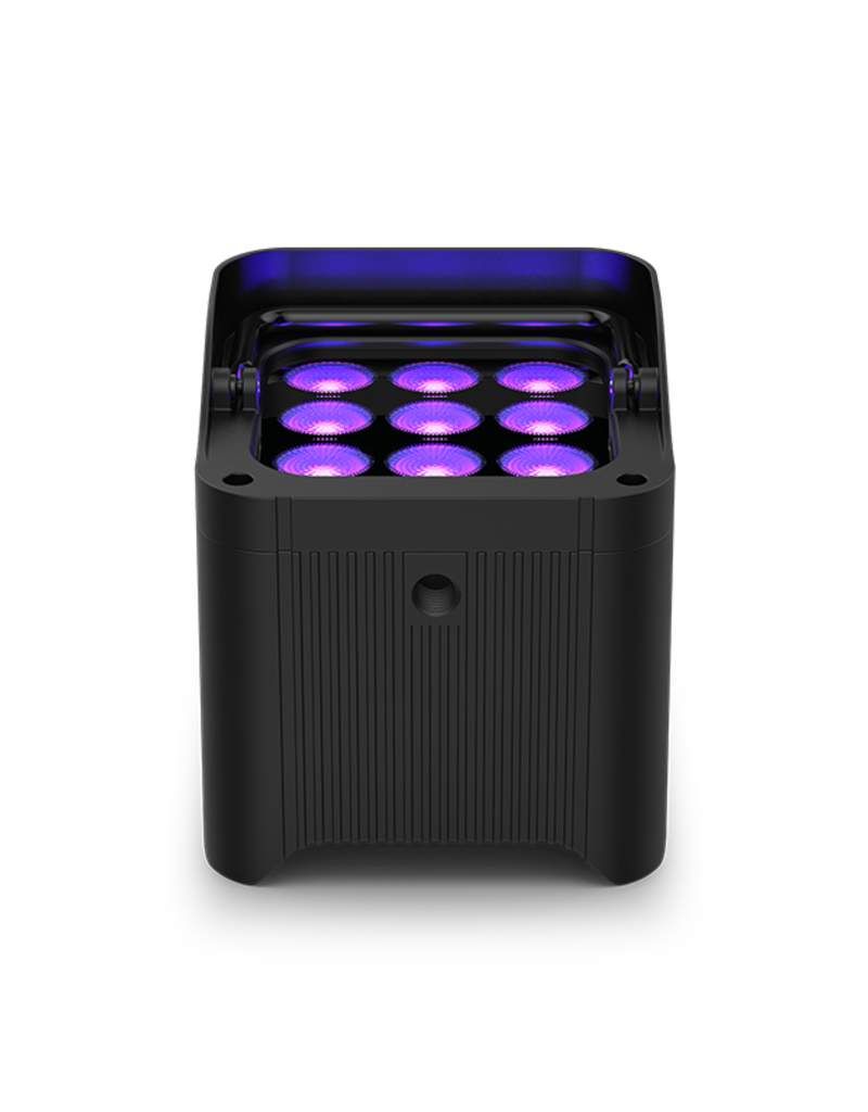 Chauvet DJ Chauvet DJ Freedom Par H9 IP X4 Battery-Powered IP54 RGBAW+UV LED PAR Kit with Bag, Remote, and Multi-Charger (4-Pack)