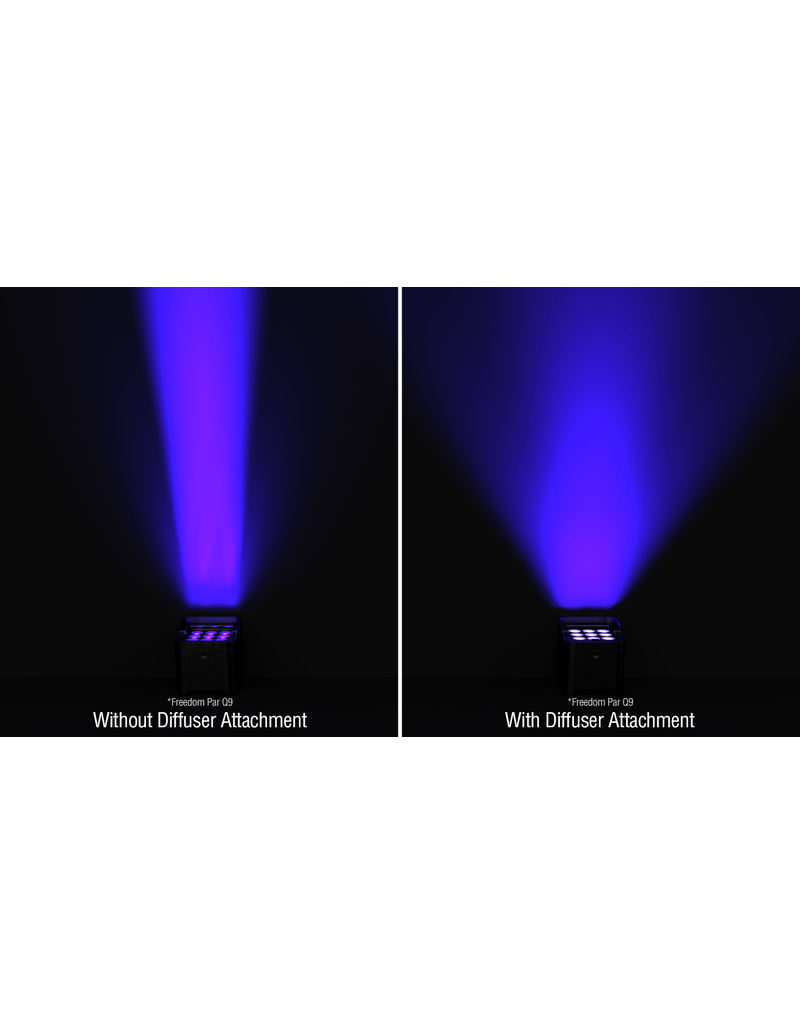 Chauvet DJ Chauvet DJ Freedom Par H9 IP X4 Battery-Powered IP54 RGBAW+UV LED PAR Kit with Bag, Remote, and Multi-Charger (4-Pack)