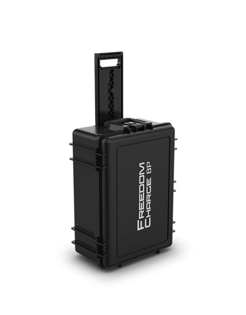 Chauvet DJ CHAUVET DJ Freedom Charge 8P Pelican-Style Charging Transport Case for Freedom Par Q9 and H9 IP (FREEDOMCHARGE8P) new generation
