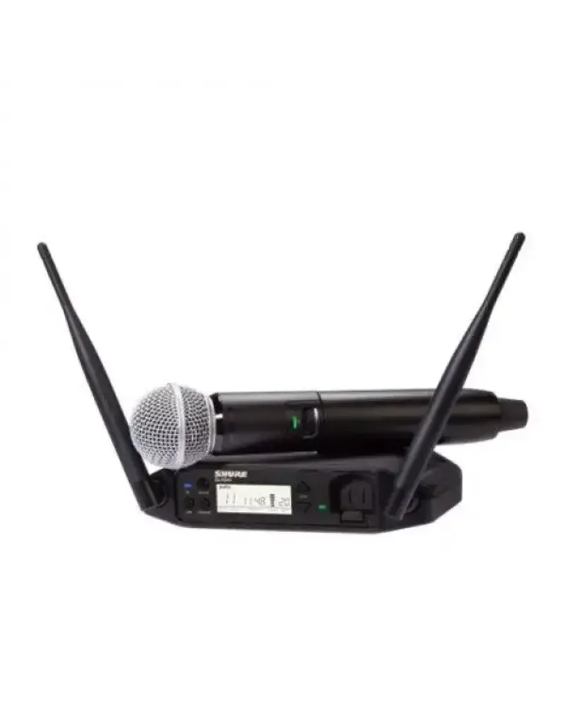 Shure GLXD24+/SM58-Z3 Dual-Band Wireless Vocal System with SM58 Microphone (Z3: 2.4, 5.8 GHz)