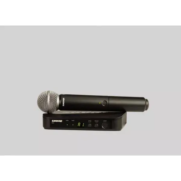 Amazon.com: Shure BLX24/SM58 Wireless Microphone System - 14