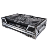 ProX ProX ATA Flight Case For XDJ-XZ  with 1U Rack Space + Wheels Black/Silver (XS-XDJXZ W)