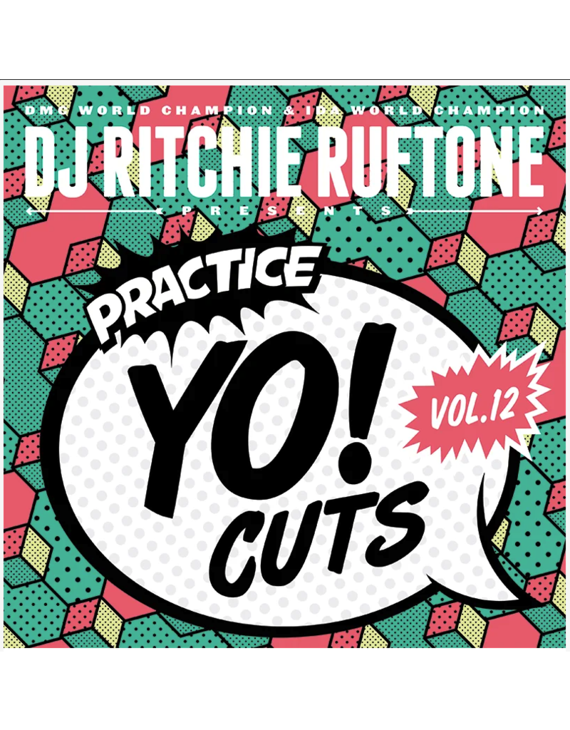Turntable Training Wax Ritchie Ruftone Practice Yo! Cuts Vol. 12 ::: 12" Eco GREEN Bio Vinyl Scratch Record