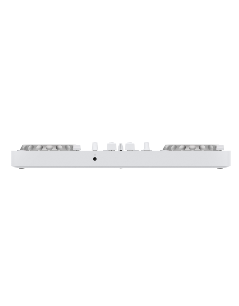 White DDJ-FLX4: 2-deck Digital DJ Controller for rekordbox dj Software & Serato DJ Lite (Included), with 16 Performance Pads and 2-channel USB Interface- Pioneer DJ