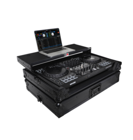 ProX PROX FLX10 or GRV6 with Sliding Laptop Shelf ATA Flight Style Road Case Black Finish Slim Case
