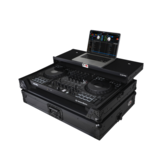 ProX PROX FLX10 or GRV6 with Sliding Laptop Shelf ATA Flight Style Road Case Black Finish Slim Case