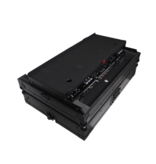 ProX PROX FLX10 or GRV6 with Sliding Laptop Shelf ATA Flight Style Road Case Black Finish Slim Case