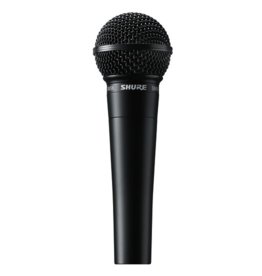 Shure SM58-BLK Cardioid Dynamic Microphone (Special Black Edition)