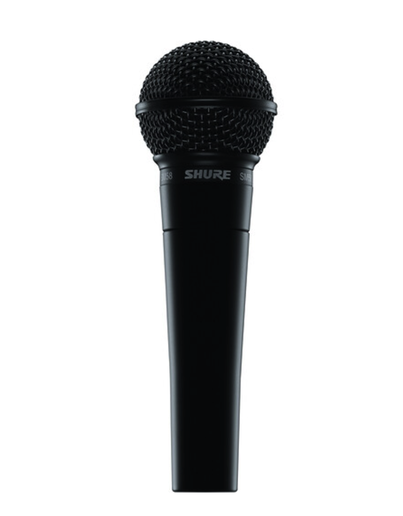 Shure SM58-BLK Cardioid Dynamic Microphone (Special Black Edition)