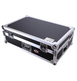 ProX ProX Flight Style Road Case For FLX10 or GRV6 Controller w/ Laptop Shelf 2U Rack Space Wheels (XS-FLX102UWLT)