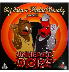 Unheard Dope - DJ IDEA & KODAC VISUALZ - 7" (Blue Vinyl) Scratch Record