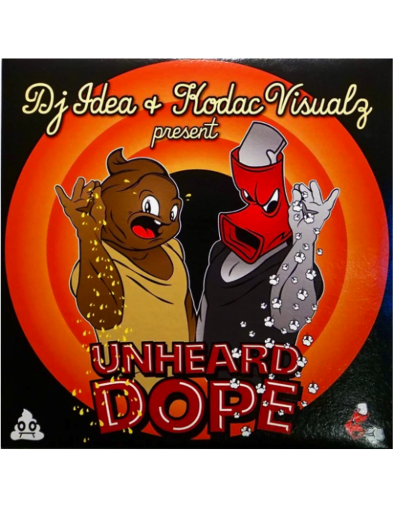 UNHEARD DOPE - DJ IDEA & KODAC VISUALZ - 7" (Blue Vinyl) Scratch Record