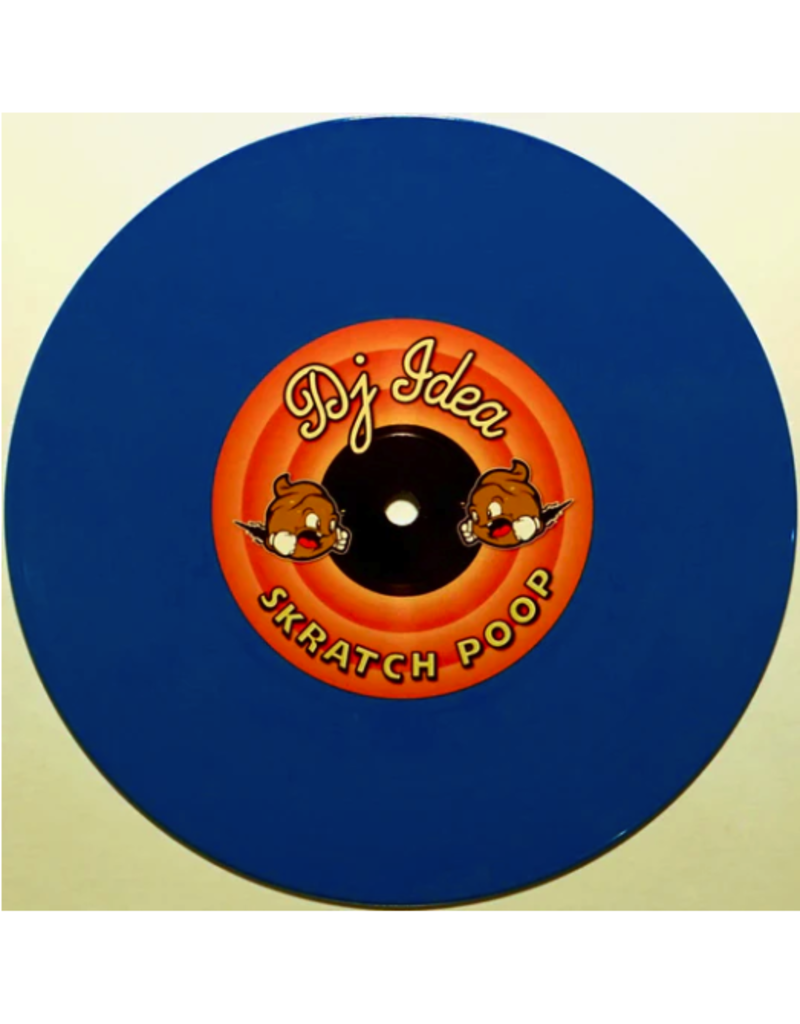 UNHEARD DOPE - DJ IDEA & KODAC VISUALZ - 7" (Blue Vinyl) Scratch Record