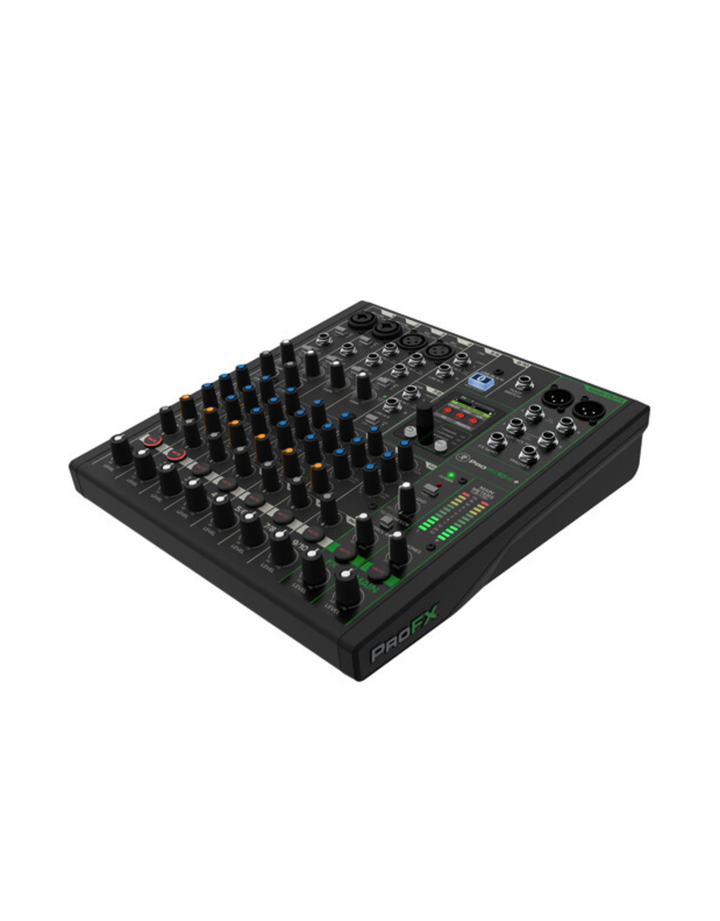 Mackie Mackie ProFX10v3+ PLUS:  10-Channel Analog Mixer with Built-In FX, USB Recording, and BLUETOOTH