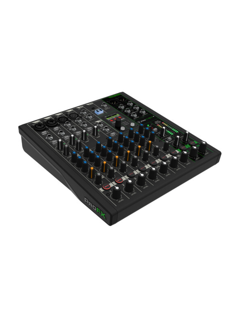Mackie Mackie ProFX10v3+ PLUS:  10-Channel Analog Mixer with Built-In FX, USB Recording, and BLUETOOTH