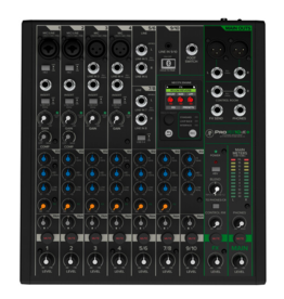 Mackie Mackie ProFX10v3+ PLUS:  10-Channel Analog Mixer with Built-In FX, USB Recording, and BLUETOOTH