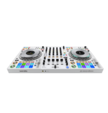 Limited Edition WHITE  DDJ-FLX10: 4-deck USB DJ Control Surface and 4-channel Mixer for Rekordbox DJ Software & Serato DJ Pro. Feat. Rekordbox Track Separation Technology - Pioneer DJ