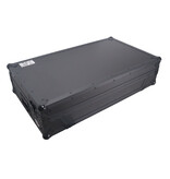 ProX ATA Style Flight Case for REV7 DJ Controller with Wheels and 1U Rackspace Black Finish (XS-DDJREV7WBL)