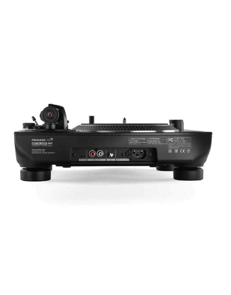 Reloop RP7: Professional 7" Direct-Drive DJ Turntable System