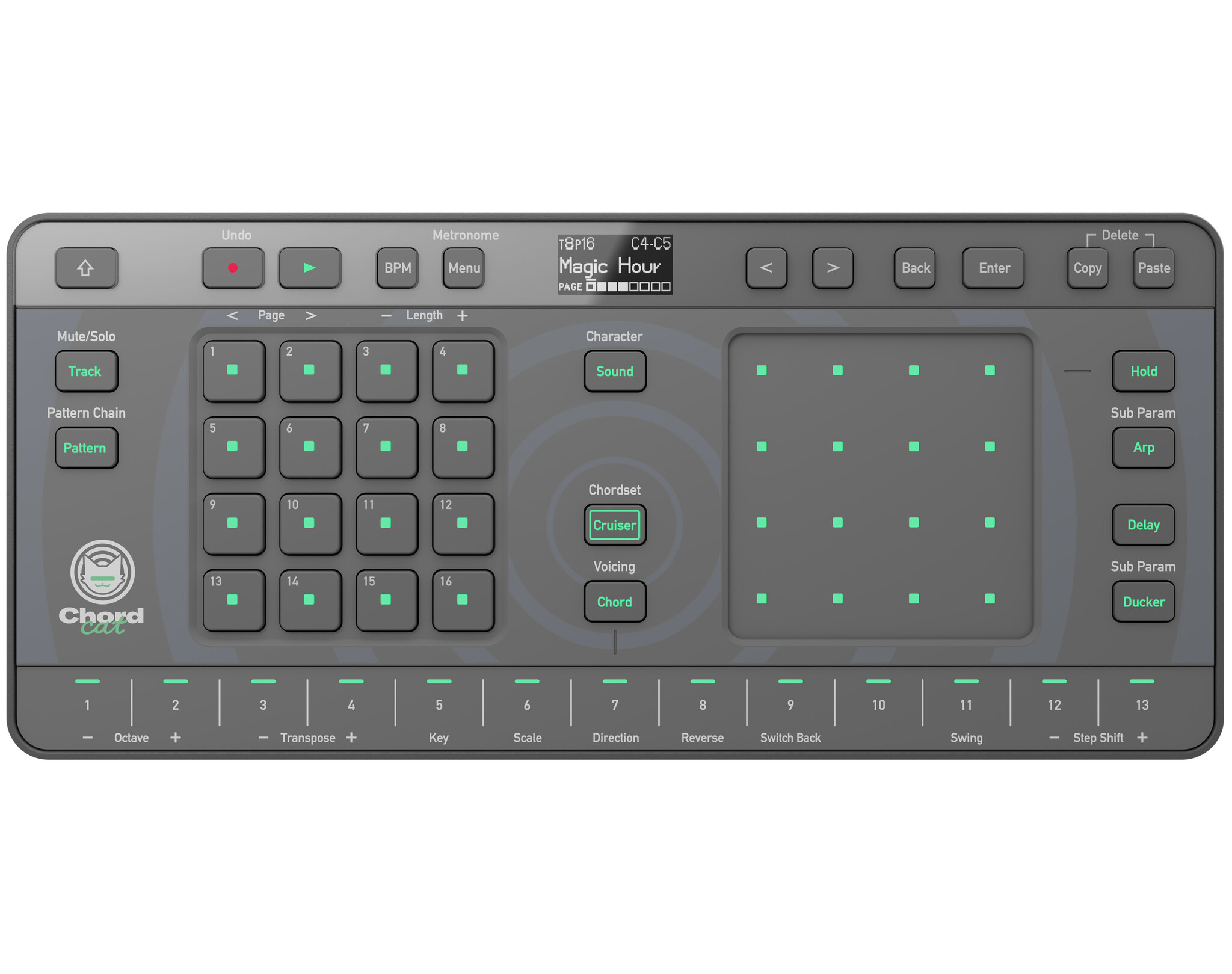DTM・DAW AlphaTheta Chordcat AlphaTheta CHORDCAT Groovebox - Mile High DJ Supply