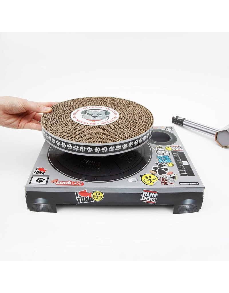Cat Scratching Pad DJ Deck