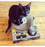 Cat Scratching Pad DJ Deck